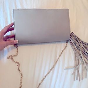 Nude Chain bag/clutch